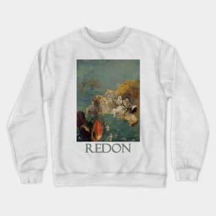 Saint George and the Dragon by Odilon Redon Crewneck Sweatshirt